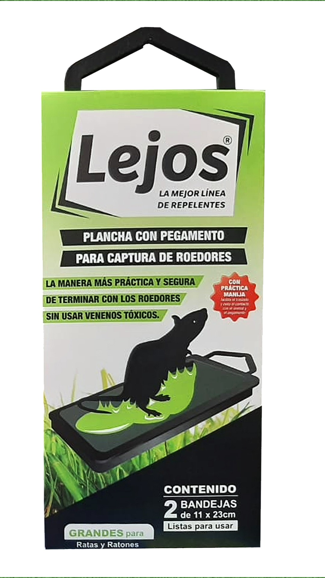 Plancha Pegamento Para Ratas Y Ratones Trampa Adhesiva