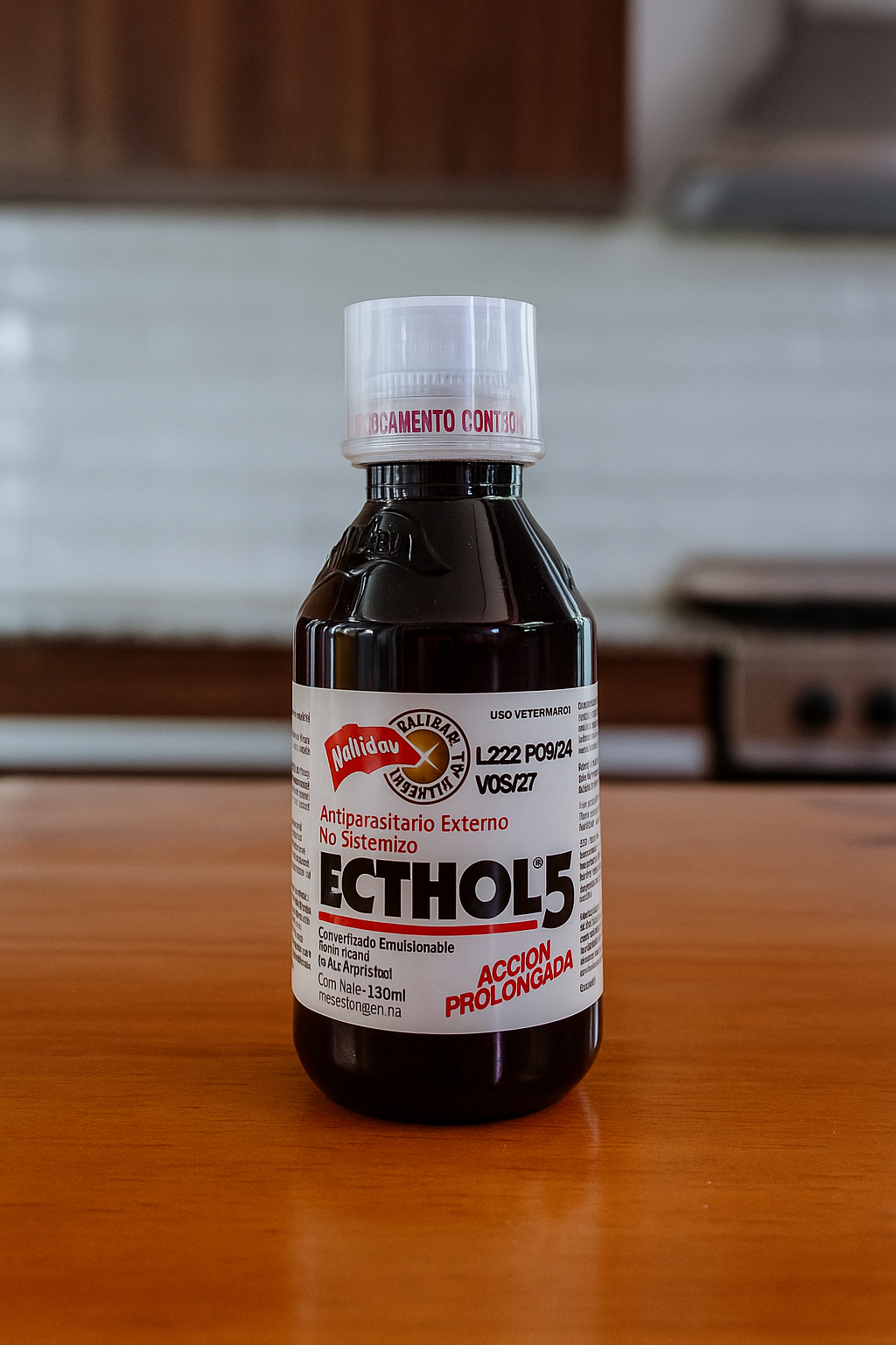 Ecthol 5 Concentrado Emulsionable 120 ml – Control de Pulgas y Garrapatas