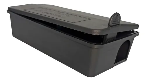 Porta Cebo Rodenticida Profesional – Caja Cebadora para Control de Plagas