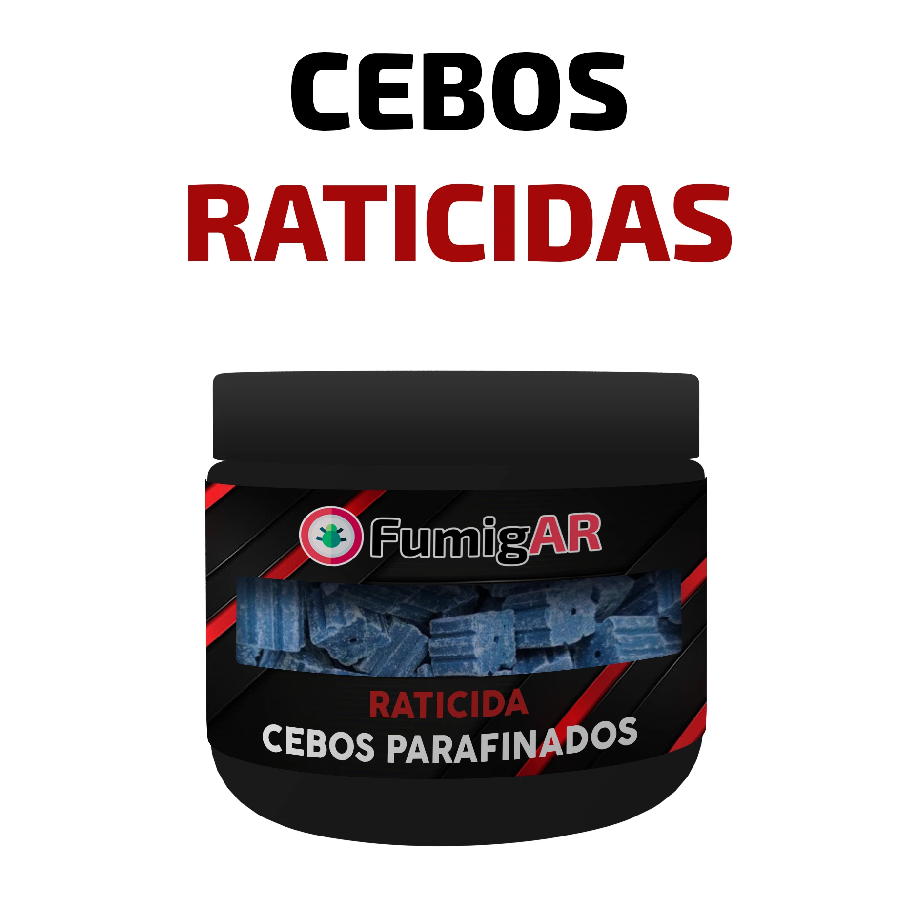 Veneno Para Ratas Potente Cebo Rodenticida Mata Raticida