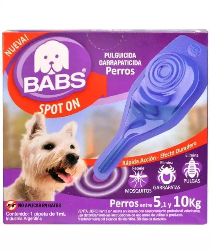 Babs Stop On Pulguicida Garrapaticida Mata Rápido Y Seguro