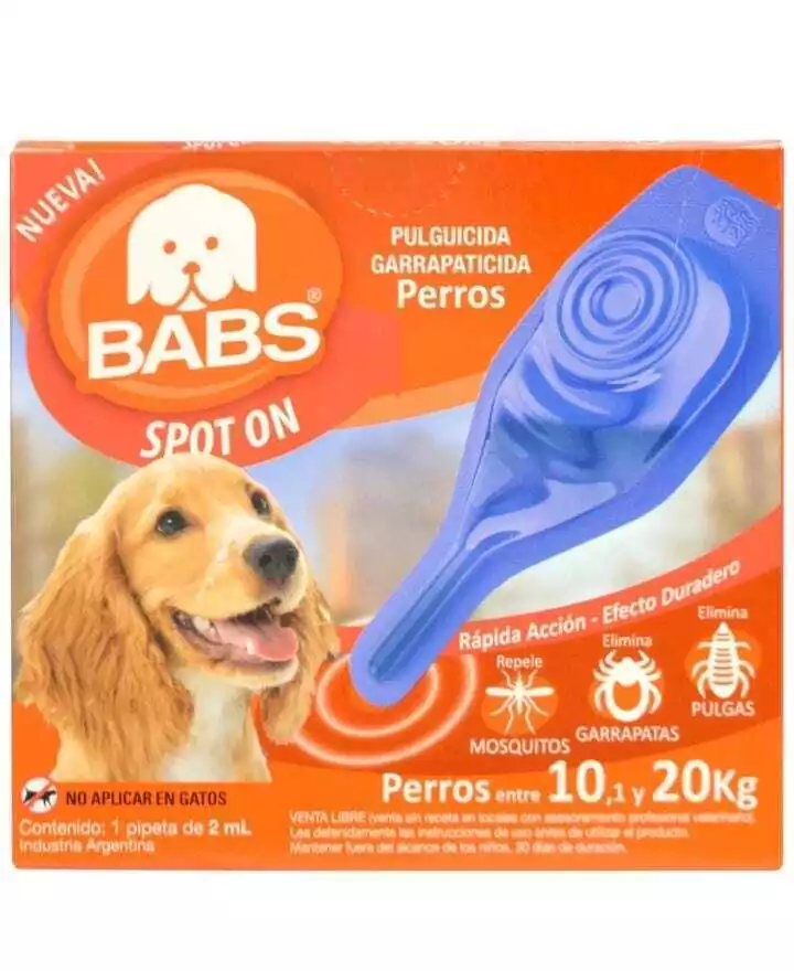 Babs Stop On Pulguicida Garrapaticida Mata Rápido Y Seguro