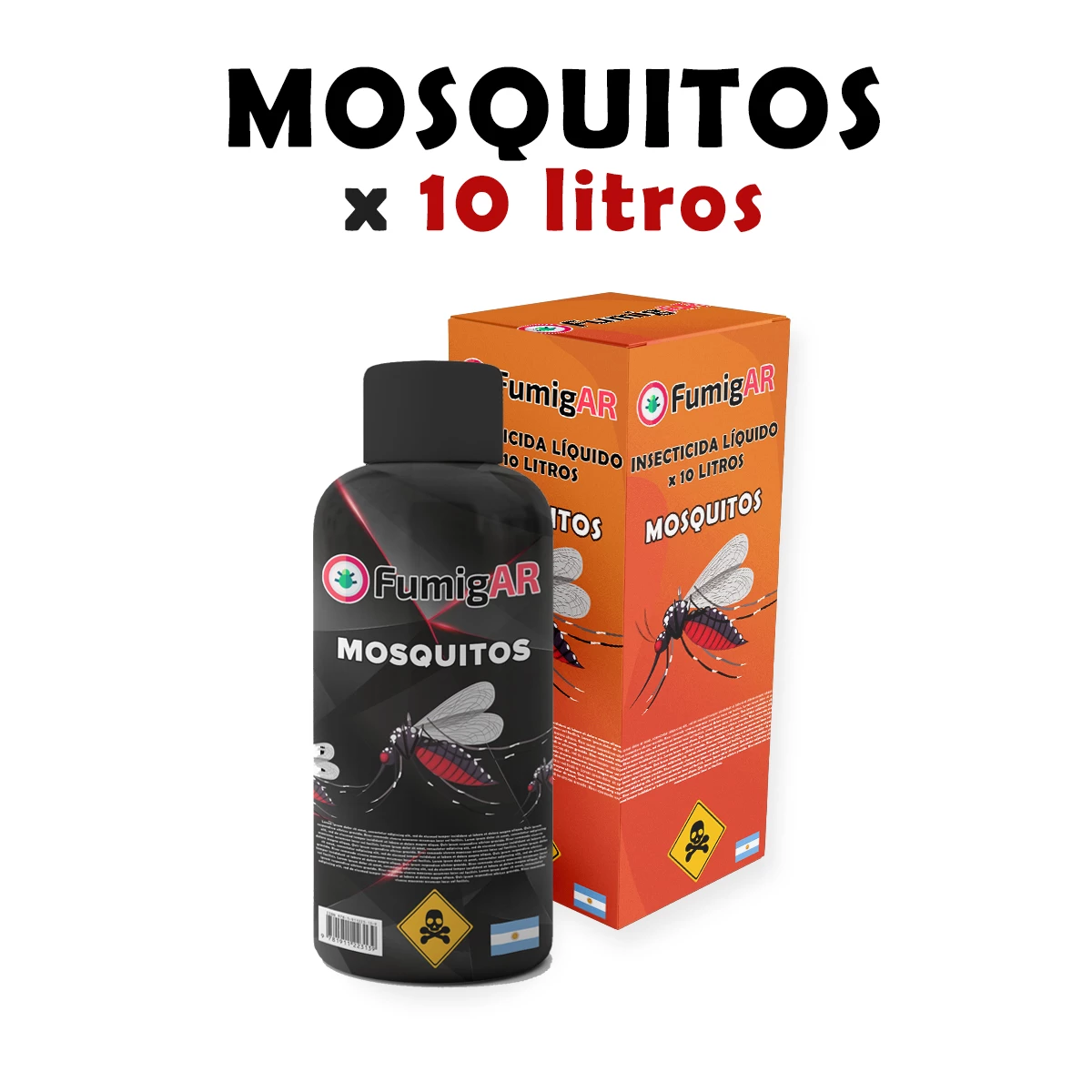 Insecticida Veneno Liquido Para Fumigar Mosquitos - 10 litros